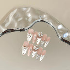 Press-On Nails French Tip Artistic Designs & Easy Application
