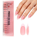 Press-On Nails French Tip Easy Application