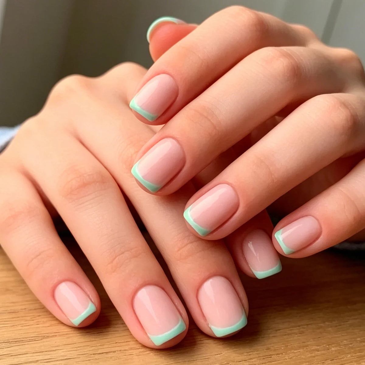 Press-On Nails French Tip Long-Lasting & Easy Application