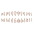 Press-On Nails French Tip Non-Toxic 24-Piece