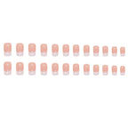 Press-On Nails French Tip Peel-And-Press Multiple Sizes