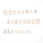 Press-On Nails French Tip Reusable & Quick Application