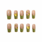 Press-On Nails Gel-Look Adhesive Included & Reusable