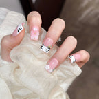 Press-On Nails Gem-Accented Peel & Stick
