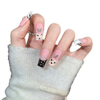 Press-On Nails Gem-Accented Peel & Stick