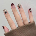 Press-On Nails Gemstone-Studded No Glue Comfort Fit