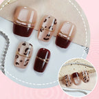 Press-On Nails Gemstone-Studded No Glue Comfort Fit