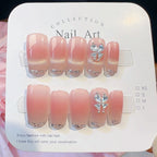 Press-On Nails Glamorous Sparkle Self-Adhesive & Multiple Sizes