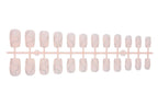 Press-On Nails Glitter Accent Full-Cover Reusable