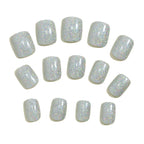 Press-On Nails Glitter Finish 24-Piece Set With Glue