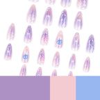 Press-On Nails Glitter & Gloss Easy Application