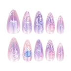 Press-On Nails Glitter & Gloss Easy Application