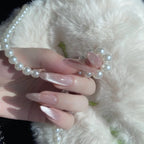 Press-On Nails Glitter Ombre Pre-Glued & Reusable