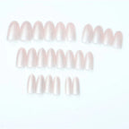Press-On Nails Glitter Ombre Pre-Glued & Reusable