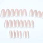 Press-On Nails Glitter Ombre Pre-Glued & Reusable