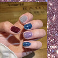 Press-On Nails Glitter Reusable Easy-Apply Adhesive