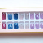 Press-On Nails Glitter Reusable Easy-Apply Adhesive
