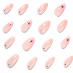 Press-On Nails Glitter & Star Accents Long-Lasting Shine