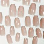 Press-On Nails Glitter-Trimmed Salon-Quality Easy Application