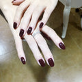Press-On Nails Glossy Almond Peel And Stick