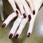 Press-On Nails Glossy Almond Peel And Stick