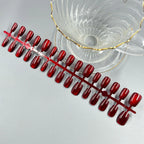 Press-On Nails Glossy Emerald Set of 30