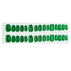 Press-On Nails Glossy Emerald Set of 30