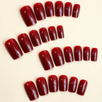 Press-On Nails Glossy Finish 24 Piece Easy Application