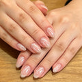 Press-On Nails Glossy Finish Easy Application Set of 24