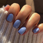 Press-On Nails Glossy Finish Short Set of 24