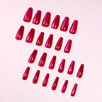 Press-On Nails Glossy Long-Lasting Custom Fit