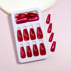 Press-On Nails Glossy Long-Lasting Custom Fit