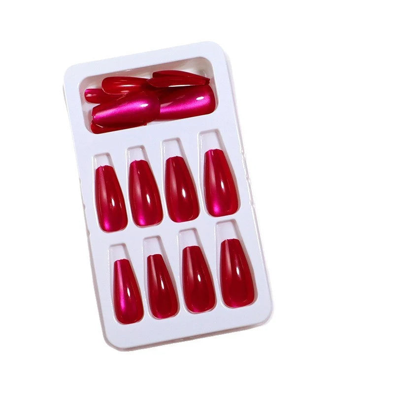 Press-On Nails Glossy Long-Lasting Custom Fit
