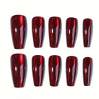 Press-On Nails Glossy Non-Toxic Easy Application & Comfortable Fit