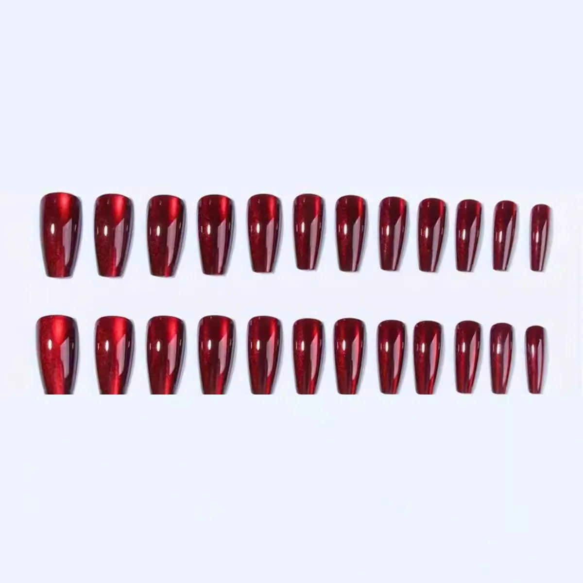 Press-On Nails Glossy Non-Toxic Easy Application & Comfortable Fit