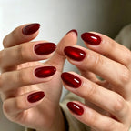 Press-On Nails Glossy Ombre Chip-Resistant Easy Application