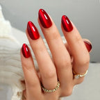 Press-On Nails Glossy Ombre Chip-Resistant Easy Application