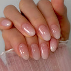 Press-On Nails Glossy Ombre Lightweight & Durable