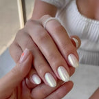 Press-On Nails Glossy Peel-And-Stick Set of 24