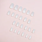 Press-On Nails Glossy Peel-And-Stick Set of 24
