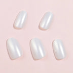 Press-On Nails Glossy Peel-And-Stick Set of 24