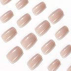 Press-On Nails Glossy Square Chip-Resistant
