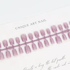 Press-On Nails Glossy Square Lightweight 10 Pack