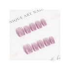 Press-On Nails Glossy Square Lightweight 10 Pack