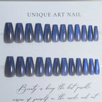 Press-On Nails Glossy Stiletto Reusable Set