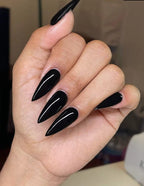 Press-On Nails Glossy Stiletto Set of 24