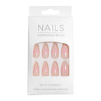 Press-On Nails Gradient Glitter Set of 24 Multiple Sizes