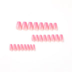 Press-On Nails Gradient Ombre Acrylic Reusable