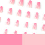 Press-On Nails Gradient Ombre Acrylic Reusable