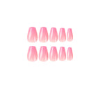 Press-On Nails Gradient Ombre Acrylic Reusable